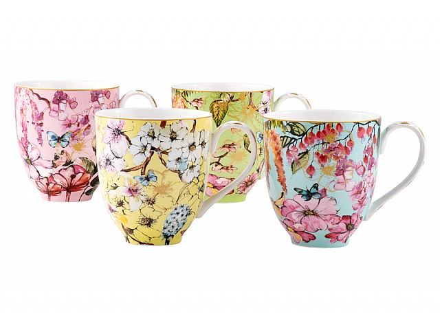 Набор кружек Estelle Maxwell & Williams 0,38 л, 4 шт