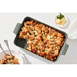 Форма для запекания Indulgence 32х22 см прямоугольная серо-зеленая