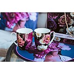 Набор кружек Розы 380 мл 2 шт