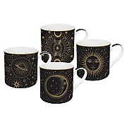 Набор из 4-х кружек Звёздное небо Easy Life 300 мл