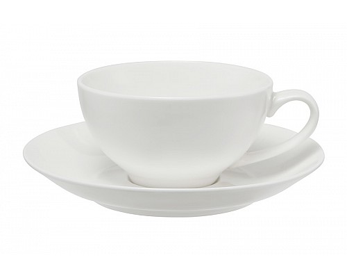 Пара чайная White Basics 200 мл белая Пара чайная White Basics 200 мл белая