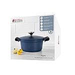 Кастрюля Agile, синяя, 20 см, 2,4 л