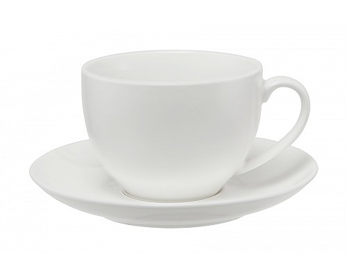 Пара чайная White Basics 260 мл белая Пара чайная White Basics 260 мл белая