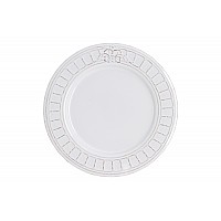 Тарелка обеденная Venice белый 25 см