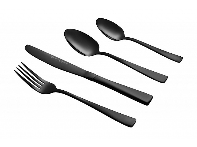 Набор столовых приборов Arden, чёрный, 4 персоны, 16 предметов