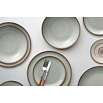 Пара кофейная Mandala 90 мл серо-бежевая