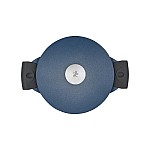 Кастрюля Agile, синяя, 20 см, 2,4 л