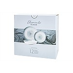 Сервиз обеденный Vulcano Спираль на 4 персоны 12 предметов серо-голубой