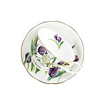 Набор чашек с блюдцами Тюльпаны 0,18 л, 2 шт