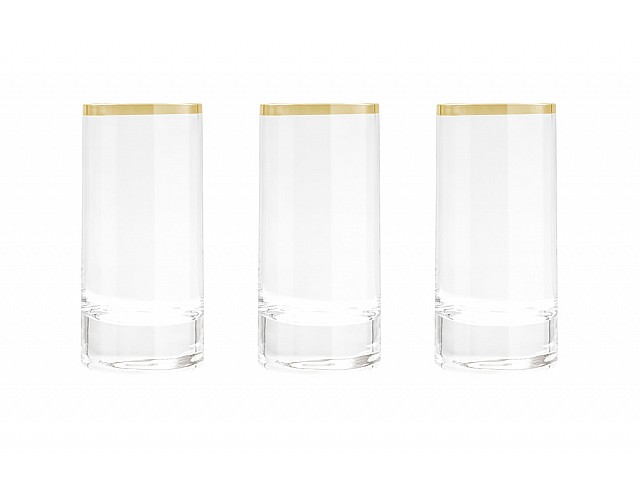 Набор стопок для водки,ликёра Gemma золото 0,07 л 6 шт