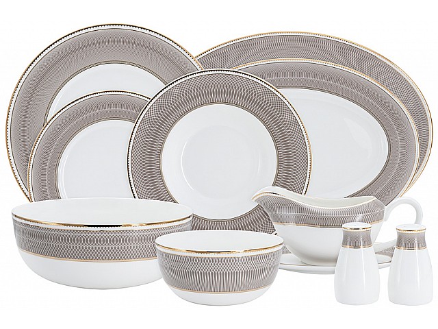 Обеденный сервиз Мокко на 12 персон 50 предметов