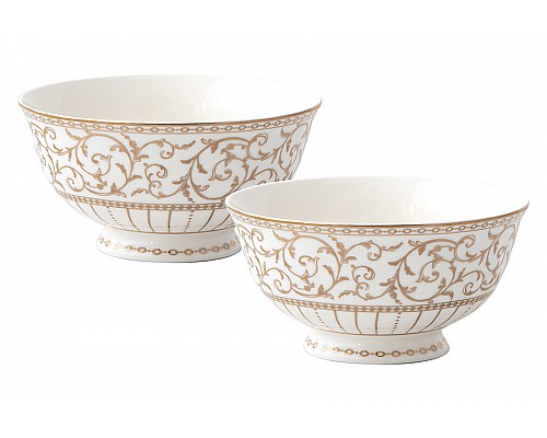 Пиала Golden 11х6 см 2 шт белая