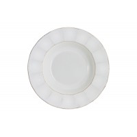 Тарелка суповая Paris Matceramica белый 25 см, 0,4 л