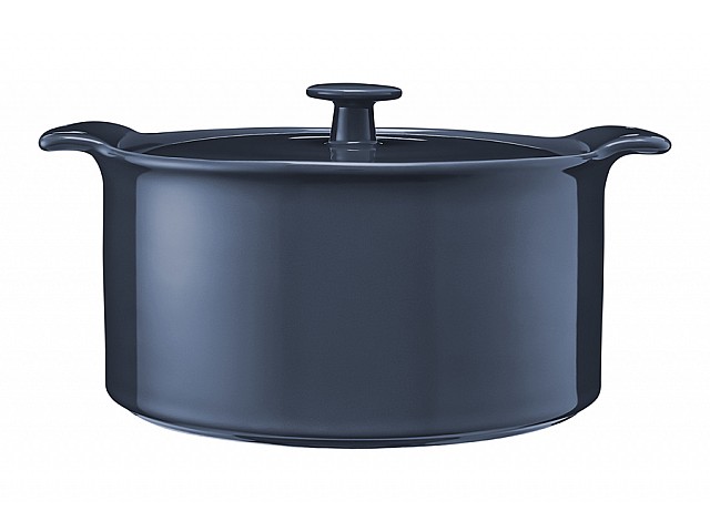 Кастрюля Indulgence 3 л с крышкой синяя