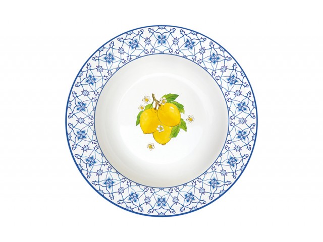 Тарелка суповая Positano Easy Life 21 см, 0,25 л