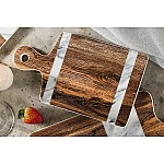 Доска сервировочная Wood&Marble, 25х14 см