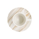 Чашка с блюдцем The Royal Marble, 0,25 л