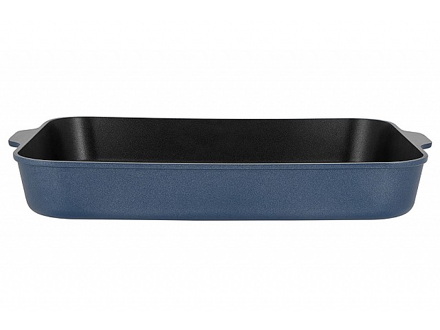 Форма для запекания Agile, синяя, 38x28,5x5,5 см