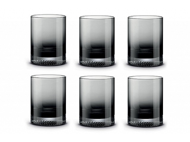 Набор стаканов для виски Fun Classy, дымчатый, 0,35 л, 6 шт