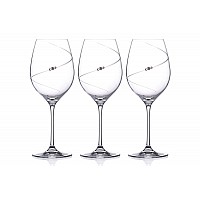 Набор бокалов для красного вина Силуэт Diamante 470 мл 6 шт