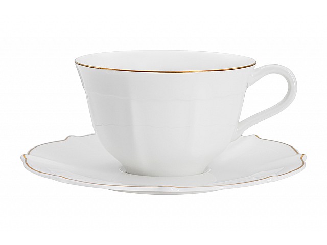 Чашка с блюдцем Лотос, 0,25 л