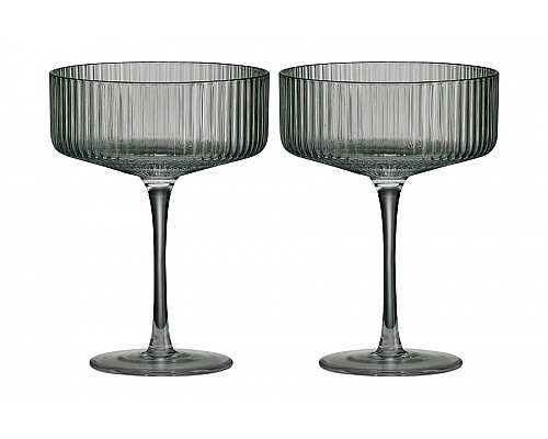 Набор бокалов для коктейля Modern Classic, серый, 0,25 л, 2 шт Набор бокалов для коктейля Modern Classic, серый, 0,25 л, 2 шт
