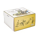 Кружка Лето A. Vivaldi 380 мл белая с желтым кантом