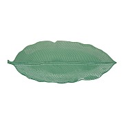 Блюдо-листок Мадагаскар светло-зеленое 39 х 16 см