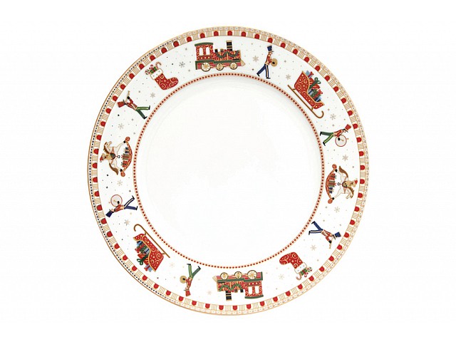 Тарелка обеденная Полярный экспресс Easy Life 26 см