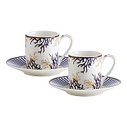 Набор чашек с блюдцами Corallo, 0,08 л, 2 шт