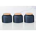 Банка для сыпучих продуктов Indulgence 600 мл, 3 шт синяя