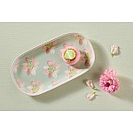 Блюдо овальное Primula, шалфей, 33х17,5 см