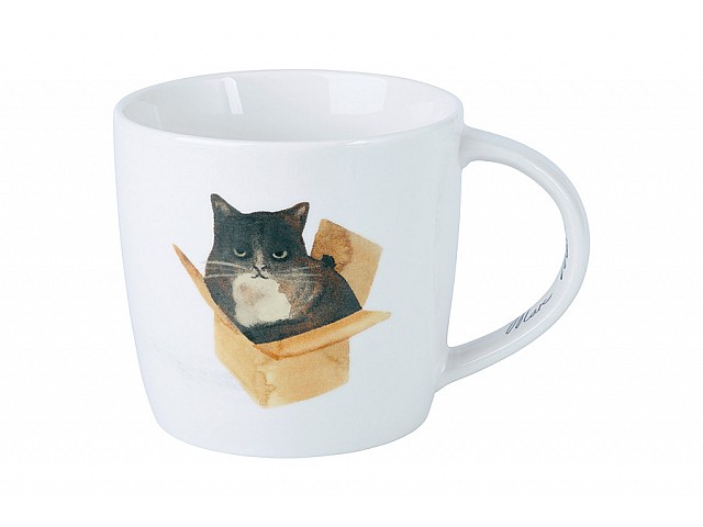 Кружка Кот в коробке 400 мл