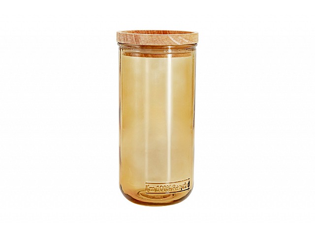 Банка для сыпучих продуктов Jars 820 мл светло-коричневая