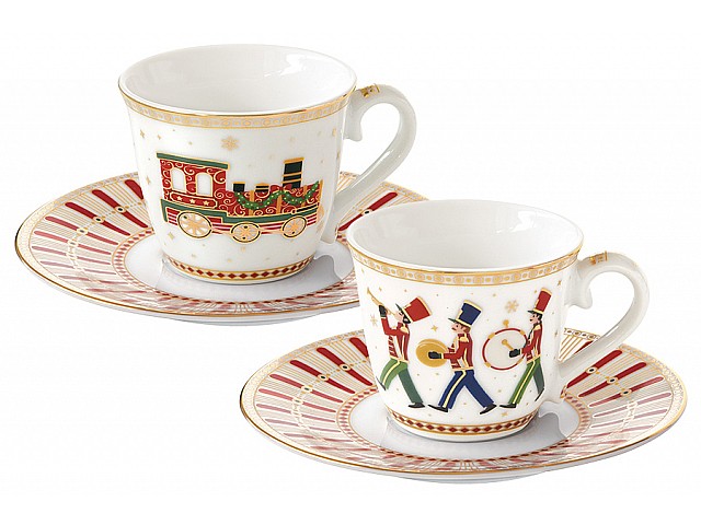 Кофейный набор Полярный экспресс Easy Life 80 мл 2 персоны