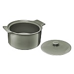 Кастрюля Indulgence 3 л с крышкой серо-зеленая