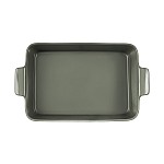 Форма для запекания Indulgence 32х22 см прямоугольная серо-зеленая