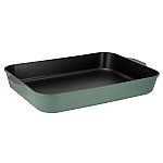 Форма для запекания Agile, зелёная, 38x28,5x5,5 см