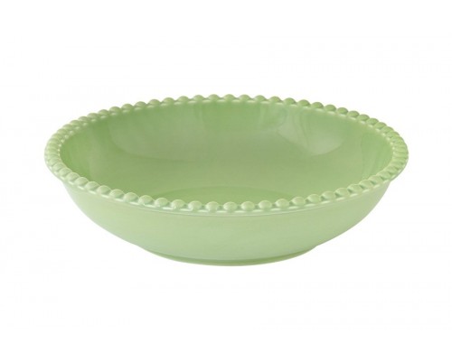 Тарелка суповая Tiffany Easy Life зелёная 20 см
