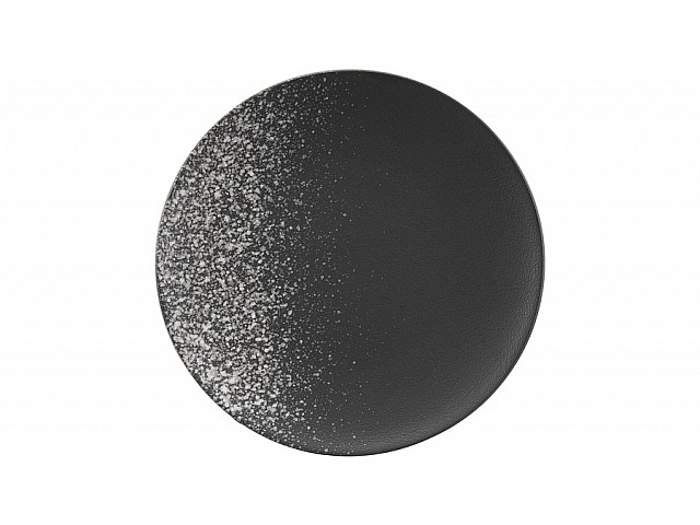 Тарелка закусочная 20 см Caviar Galaxy черная