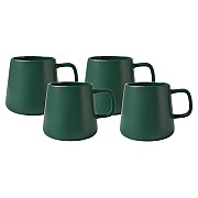 Набор из 4-х кружек Blend Sala тёмно-зеленый 375 мл
