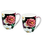 Набор кружек Розы 380 мл 2 шт