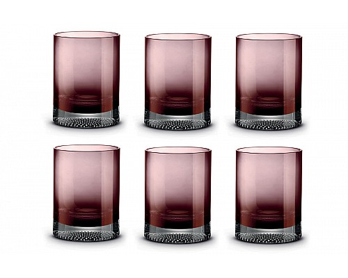 Набор стаканов для виски Fun Classy, лиловый, 0,35 л, 6 шт