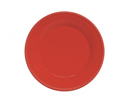 Тарелка обеденная Tiffany Easy Life красная 26 см