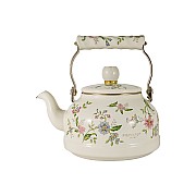 Чайник Цветы Provence 2,3 л молочный