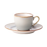 Пара кофейная Mandala 90 мл серо-бежевая