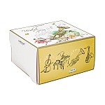 Кружка Весна A. Vivaldi 380 мл белая с зеленым кантом