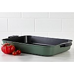 Форма для запекания Agile, зелёная, 38x28,5x5,5 см