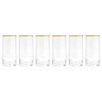 Набор стопок для водки,ликёра Gemma золото 0,07 л 6 шт