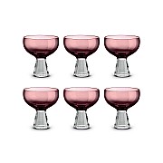 Набор креманок Fun Classy, лиловый, 0,35 л, 6 шт